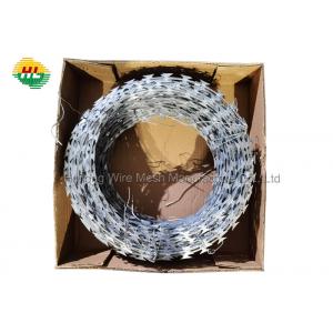 2.5mm Concertina Razor Wire 100 M Per Roll Stainless Steel