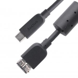 China Rohs External Hard Drive Cable Usb-C To Micro Usb 3.1 Gen 2 10 Gbps Length Customize supplier