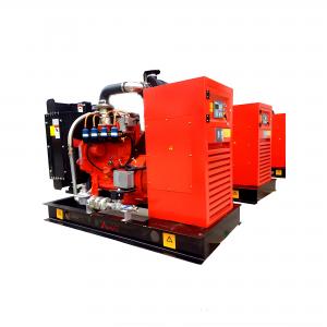 China 30kW Natural Gas Engine Generator Set Electric Start ISO Approved supplier