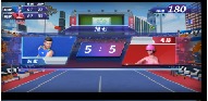 China Simulador de juego de tenis interactivo TODO EN UNO Solución de videojuego de tenis interactivo wholesale