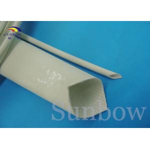 China Fiberglass Silicone Rubber Coated sleeving UL ROHS REACH SUPPORT supplier