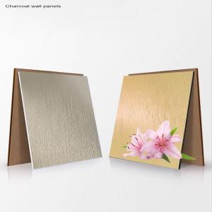 Carbon Crystal Board Fireproof Bamboo Charcoal Metal Board Veneer