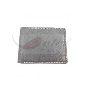 Professional Men'S PU Leather Wallet Two Layer With Recyclable Material