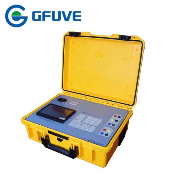 20A 500v portable 3 phase AC power calibrator with voltage source and current source
