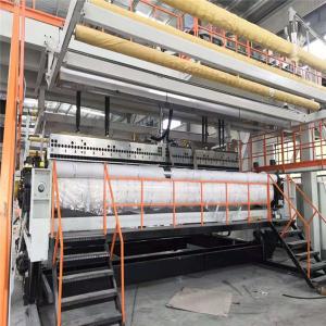 1 - 3mm Thickness PVC Waterproofing Membrane Production Line Conical Twin Screw Extruder