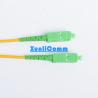 Eco Friendly Optical Fiber Jumper SC / APC - SC / APC Low Insertion Loss