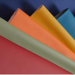 High quality Competitive price leather- PVC vegan leather Good weather resistance for Sofa and Car seat
