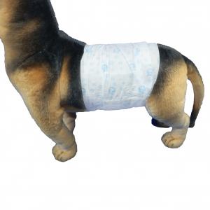 China Custom Belly Wrap Male Dog Diaper Disposable Waterproof Puppy Pet Diapers supplier
