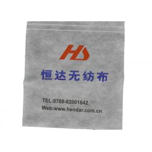 Disposable PP Non Woven Fabric Airline Headrest Cover With Advertisement