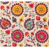 Sun Flower Pattern Custom Printed Tablecloths With Elegant Lace Trim