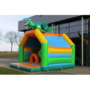 Multiplay Dinosaur Inflatable Bouncy Castle Combo Jumper Rentals With Slide