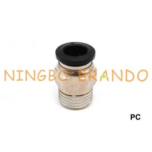 8mm 1/4'' Male Straight Pneumatic Hose Fitting Push To Connect