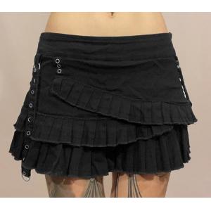 Small Quantity Clothing Manufacturer Women'S Sexy Denim Pleated Skirt D Buckle Zipper Irregular Skirt