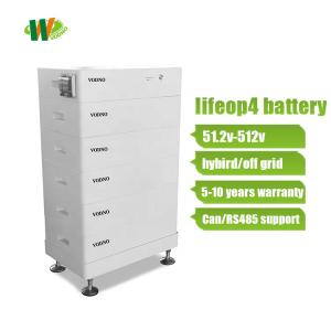 High Voltage 256v 12.8KW Lithium Batteries For Solar System Energy Storage