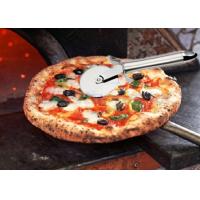 China Kitchenware Plastic Pizza Cutter Wheel Stainless Steel Pizza Knife Tool 154g on sale