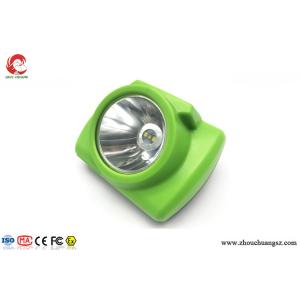 Portable Green color LED mining headlamp with OLED screen 18000LUX 3.7V IP68