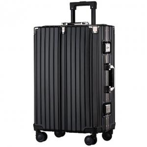 Aluminum Travel Luggage Bag Abs Pc Luggage Suitcase