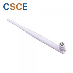 SMA Connector 2.4 Ghz Rubber Duck Antenna White Color Operating Temperature -40℃ To +85℃