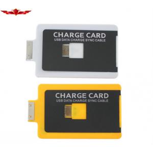 New Arrival 0.8M USB 2.0 Portable Micro USB Charge Card Cable for Samsung Galaxy S5