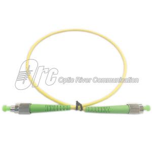 China Singlemode 9/125F FC-FC Fiber Optical Cable G652D APC supplier