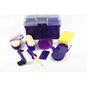 Plastic Horse Grooming Kit , Multi - Colored Complete Grooming Kits Horses
