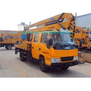 China XCMG 14/17/20m Elevating Platform Truck / Man Lift Boom Truck 3 People Seating : supplier