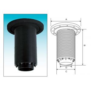 Water softener stack distributor for Fleck OF water softener tank 3900 valve 6" Flange