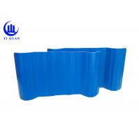 China Flexible Plastic PVC Roof Tiles Plastic Roofs For Houses / Corrugated Pvc Roof Panel on sale