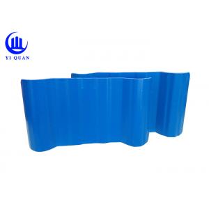Flexible Plastic PVC Roof Tiles Plastic Roofs For Houses / Corrugated Pvc Roof Panel