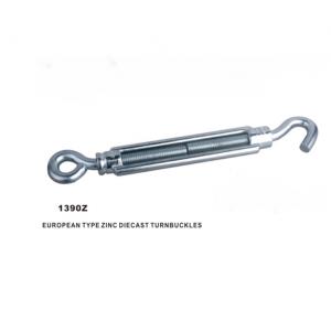 DIN 1480 Zinc Alloy Diecast Hook Eye Turnbuckle Zinc Plated Turnbuckle Hardware