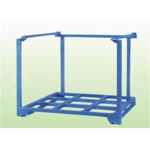 China Q235B Metal Warehouse Storage Shelves Stackable Storage Cages supplier