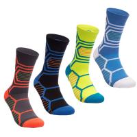 China Polyester Custom Printed Basketball Socks sweat absorbent on sale