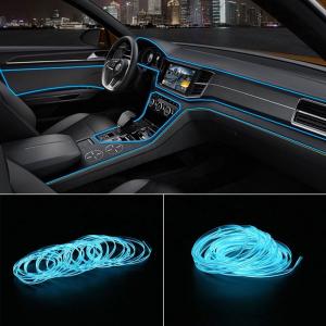 3m Modified Car Lights EL Cold Light Line With USB DIY T Dashboard Console LED Ambient Ligh