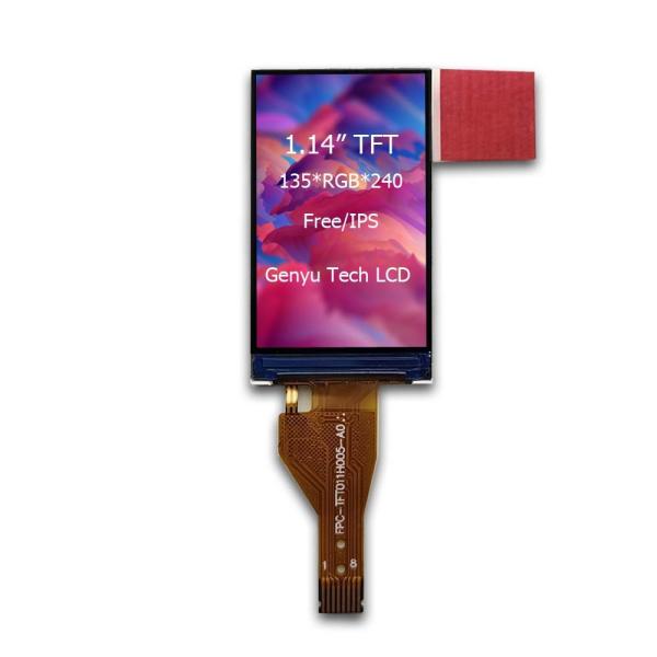 China 1.14インチ IPS TFT LCDディスプレイ 135x240ドット ST7789V2 SPIインターフェース supplier