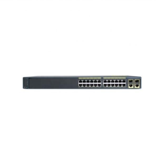 Cisco Original 2960 series with 24 Ethernet 10/100 PoE Ports Switch WS-C2960-24PC-S
