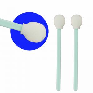 Car Large Round Foam Tip Swabs Cotton 5 Inch Rigid Handle