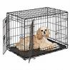 China Solid Construction 15kgs 123cm Foldable Metal Dog Crate wholesale