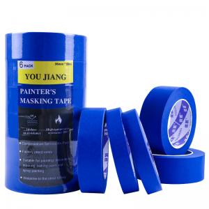 Crepe Paper Painters Tape Exterior Masking Clean Release 2inch