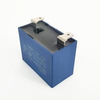 China CBB61 500V 6.0mfd Cooker Hood Capacitor With Bend Quick Connector on sale