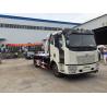 China FAW 4 Ton Emergency Wrecker Tow Truck 6.2 Meters Plate Towing Recovery wholesale