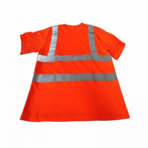 China Fluorescent Yellow Safety Vest Jacket Green Pink Reflective Workwear Uniform Reflector Shirts supplier