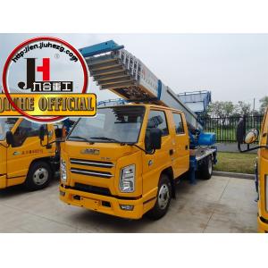 China 100 Ft Aerial Ladder Truck Mobile Elevator Rated Load 400kg supplier