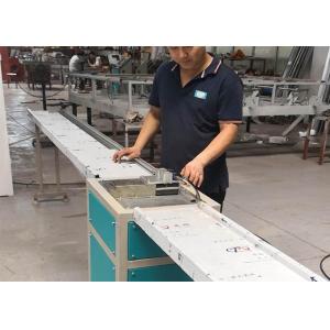 Fenzi Aluminium Spacer Bar Easy Operation , 380V Aluminium Section Cutting Machine