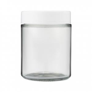 18oz Straight Sided Clear Glass Jars