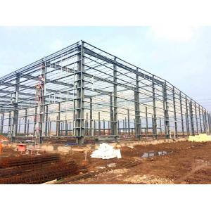 China Industry Modern PEB Steel Buildings / Steel Structure Building Construction supplier
