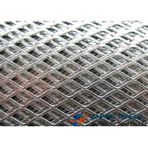 Diamond Flattened Expanded Metal Wire Mesh Small Hole 8mm Thick