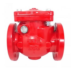 DN80 Manifold Control Valve Swing Check Valve With Flanged Ends