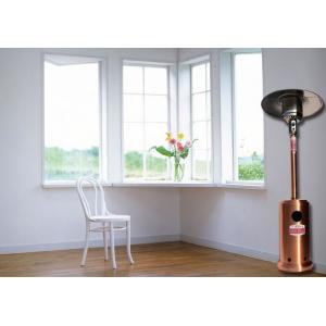 Outdoor Meeting Mushroom Patio Heater With Round Base Side Mounted Wheels