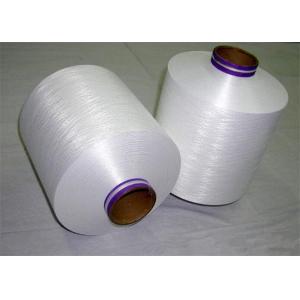 China Raw White / Dyed 100% Polyester DTY Yarn Filament 150D/48F For Sewing supplier