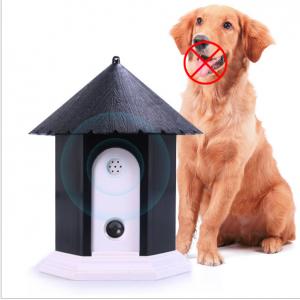 China Outside Ultrasonic Bark Control Dog Anti-barking Controller Device Pet Training Tool supplier